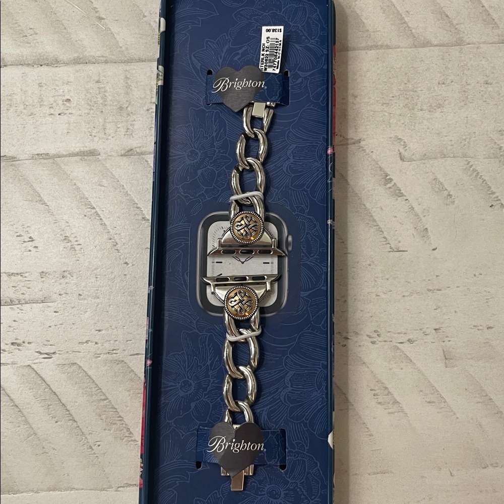 Brighton Interlock Two-Tone Apple Watch Band